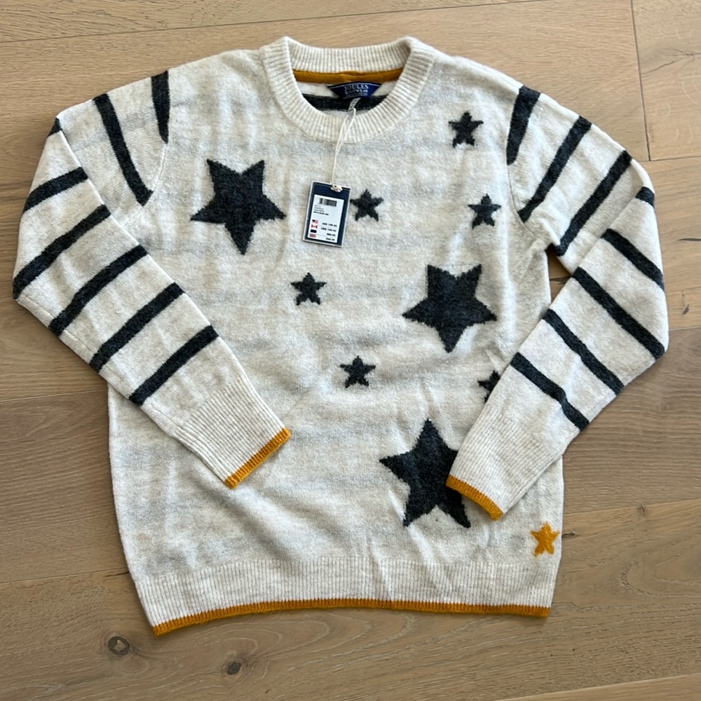 NWT Joules Star Sweater
